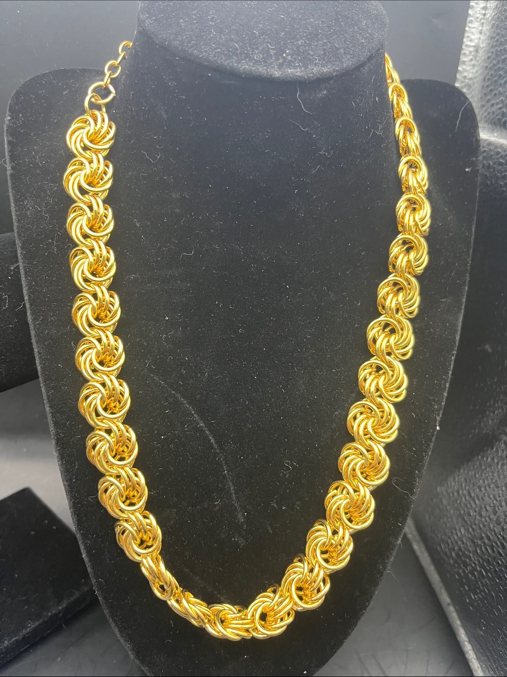 Classic Gold-Tone Rope Link Necklace and Bracelet Set - Picture 2 of 5